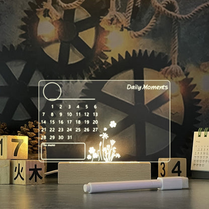Creative Note Board Creative Led Night Light USB Message Board Holidays DealSniper.net