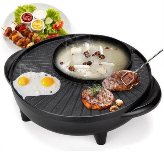 Multifunctional Pot Electric Grill Kitchen Gym From House