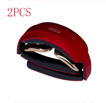 Smart hot compress shoulder neck head Health dealsniper-net Red 2PCS