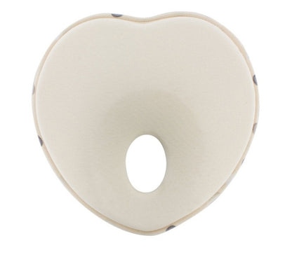 Newborn Infant Anti Roll Pillow Prevent Flat Head Neck Pillow Kids dealsniper-net Rice white