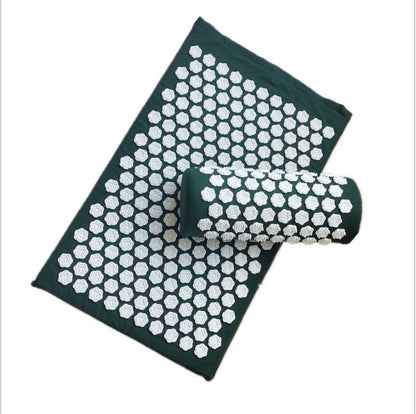 Lotus acupucture mat Sports Gym From House Dark Green One set
