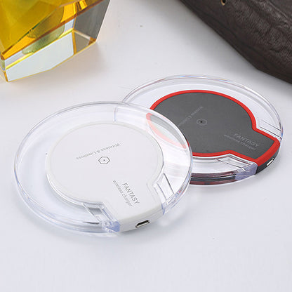 New Wireless Charging Dock Charger Crystal Round