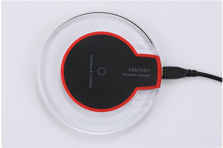 New Wireless Charging Dock Charger Crystal Round