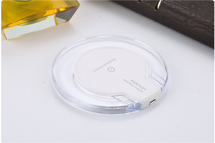 New Wireless Charging Dock Charger Crystal Round