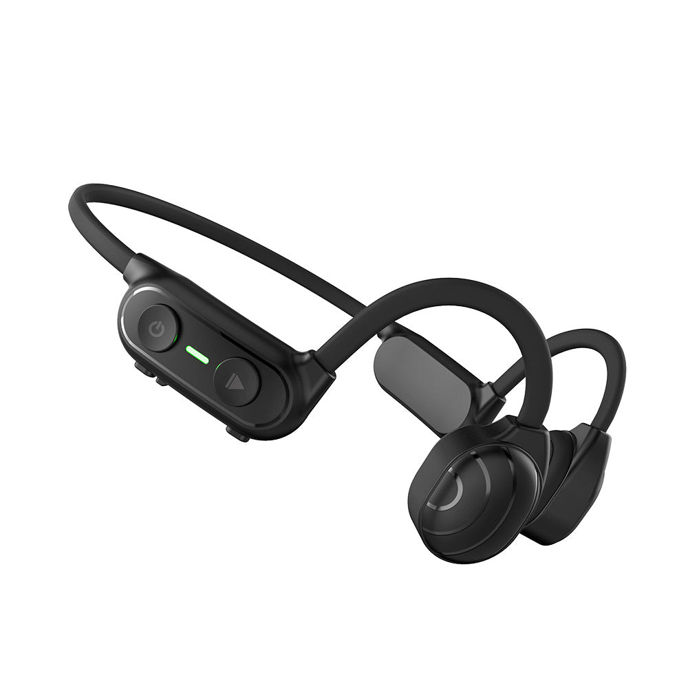 Personal Bone Conduction Bluetooth Headset Electronics Gym From House Black
