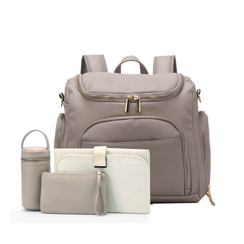 Mummy bag backpack Women DealSniper.net Grey