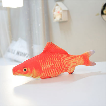 Electric Jumping Fish Simulation Electric Fish Toy Pets dealsniper-net Carp