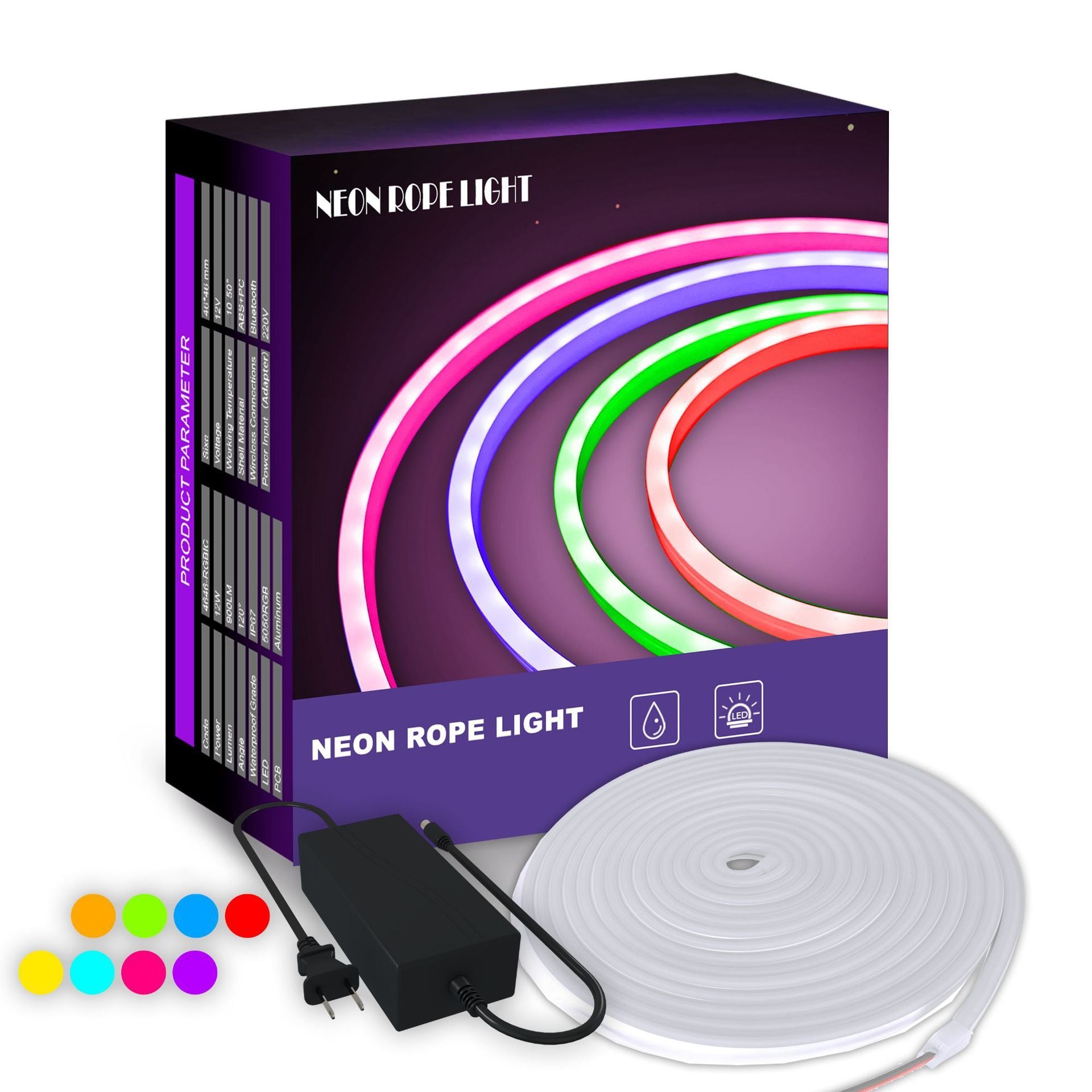 LED Flexible Neon Light Belt Modeling House DealSniper.net