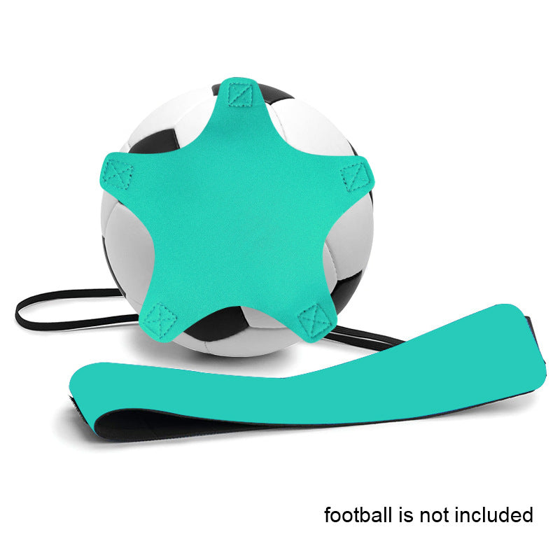 Football Juggling Belt Auxiliary Belt High Resilience Outdoor dealsniper-net Cyan Five Corners Average Size
