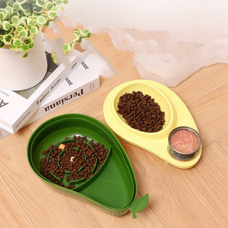 Avocado Pet Dog Cat Automatic Feeder Bowl For Dogs