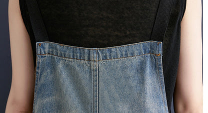 New Literary Large Size Fat Sister Jean Suspenders Female Women DealSniper.net