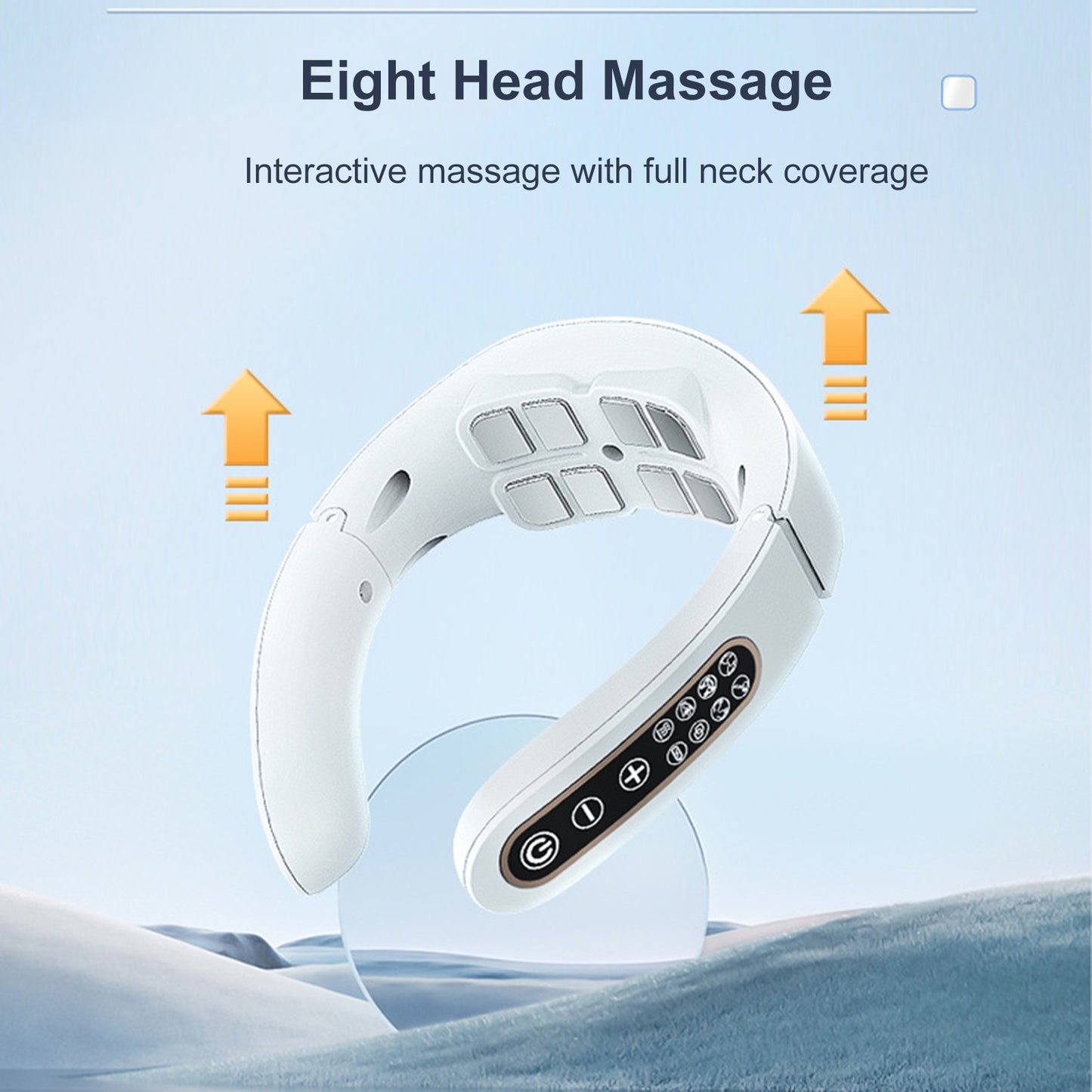 Home Fashion Smart Hot Compress Shoulder Neck Massager Health Gym From House