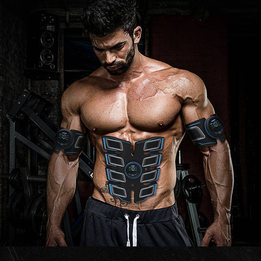 Home EMS Fitness Belt Abs Abdominal Massager Sports Gym From House