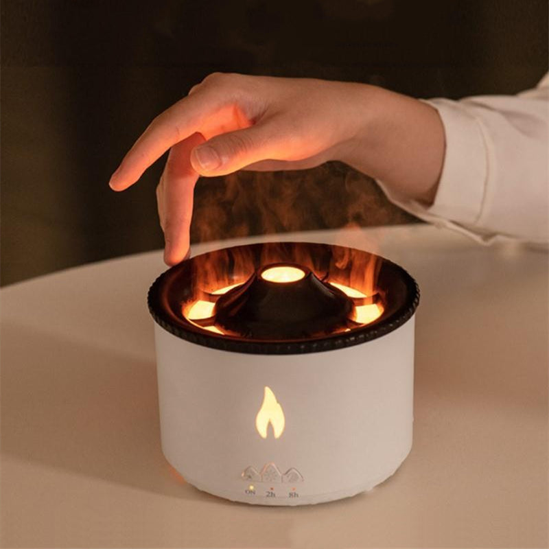 New Creative Ultrasonic Essential Oil Humidifier Volcano Home dealsniper-net