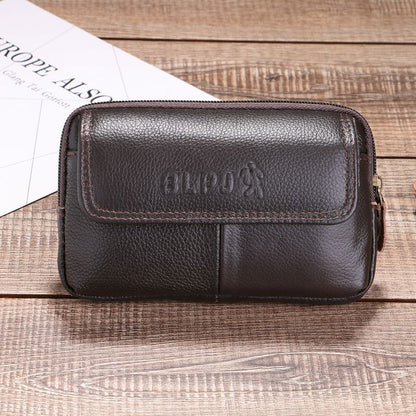 New type of hot selling men's 6 size belt and leather belt handbag Men DealSniper.net Deep coffee 5