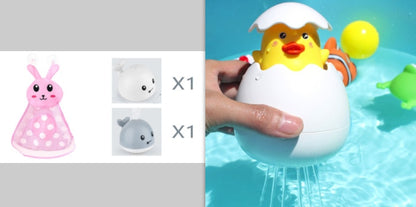 New Baby Bathroom Bath Electric Induction Whale Spray Small Toy Kids dealsniper-net Set