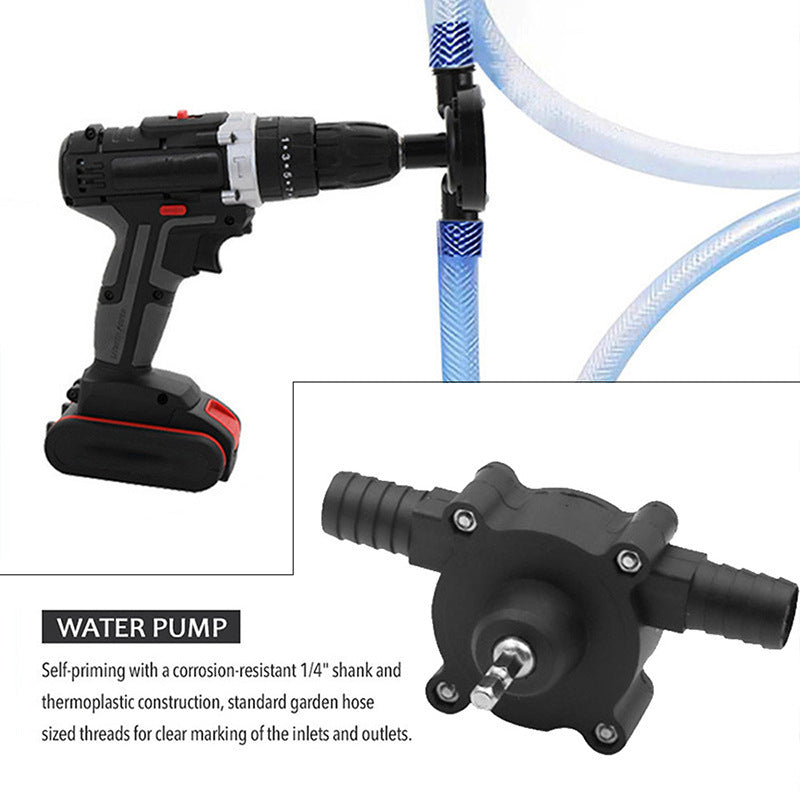 Household Small Electric Hand Drill Portable DC Pump Self-priming Centrifugal House DealSniper.net