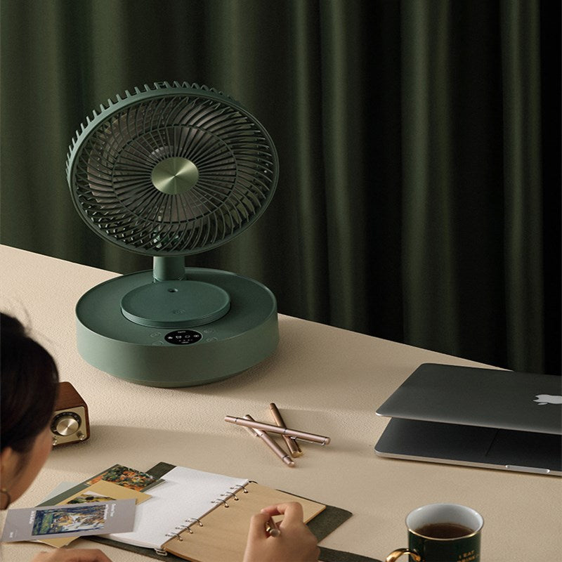 Household Remote Storage Floor Electric Fan Desktop