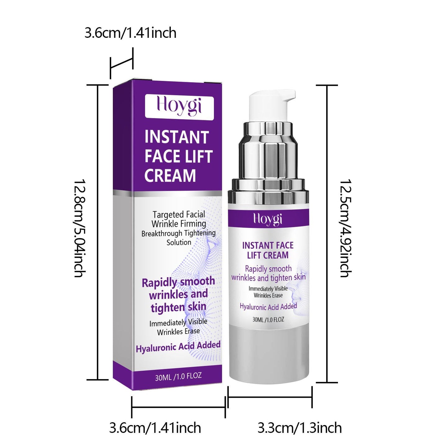 Hoygi Facial Lift & Firming Cream Lightens The Appearance