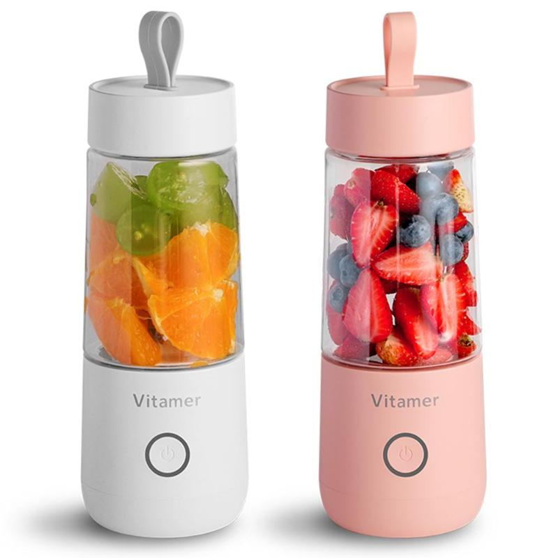 350ml Portable Blender Juicer Electric USB Rechargeable Kitchen dealsniper-net