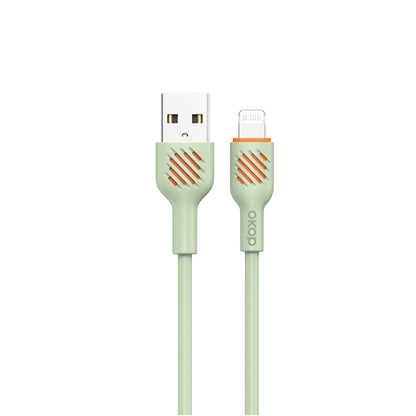 KP-317 Fast-Charging Data Cable 65W Thickened Charging Cable Electronics Gym From House Green USB to Lightning