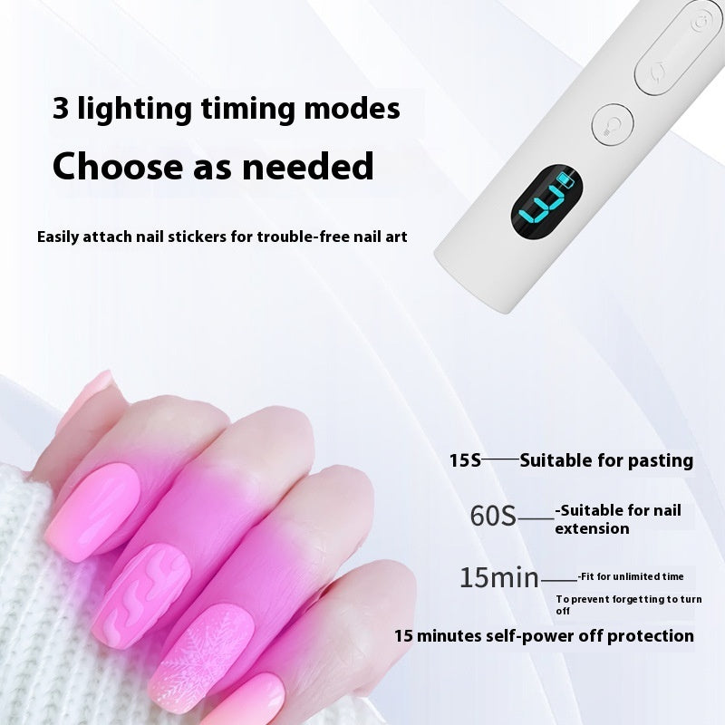 Portable Electric Manicure Nail Piercing Device Beauty dealsniper-net