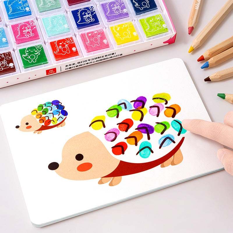 Washable Non-toxic Kindergarten Paint Hand Palm Painting