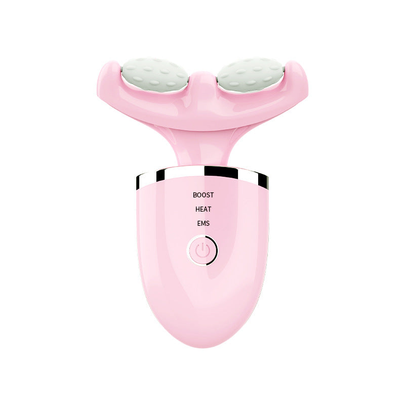 IPL Removal Wrinkle Lift Heating Into The Neck Beauty Device Beauty dealsniper-net Pink with massage head USB