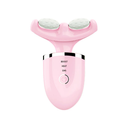IPL Removal Wrinkle Lift Heating Into The Neck Beauty Device Beauty dealsniper-net Pink with massage head USB