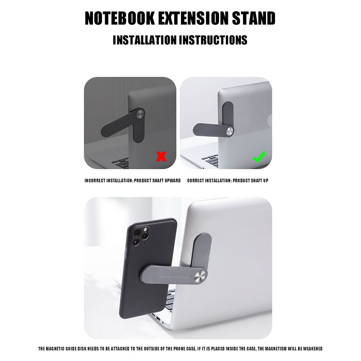 Plastic Portable Shrinkage Bracket Mobile Phone Expansion Bracket Electronics DealSniper.net