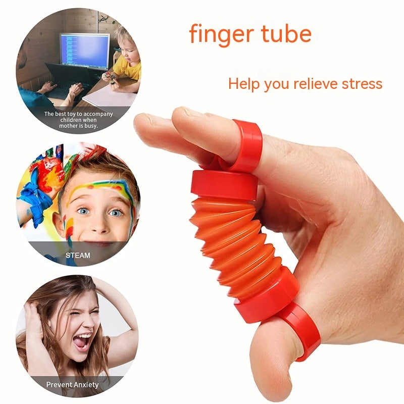 Finger Popper Fidget Toys Finger Exercise Decompression Therapy Toys Kids DealSniper.net