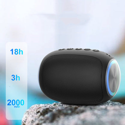 New Bluetooth Small Speaker Household Loud Subwoofer Electronics Gym From House Black USB