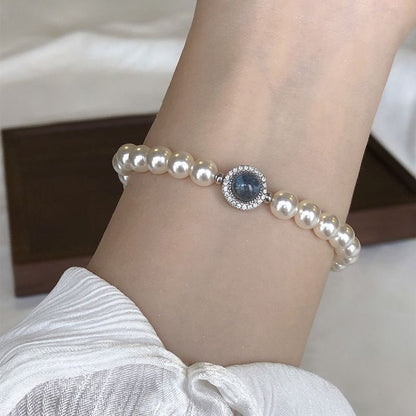 Pearl Clover Bracelet Exquisite Bracelet Jewelry dealsniper-net 6504color