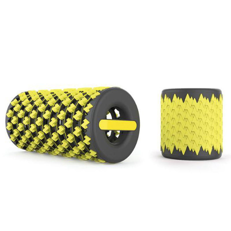 Jiazhu foam shaft telescopic yoga column Sports Gym From House Yellow grey