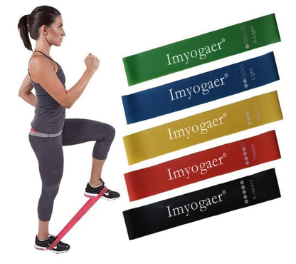 Gym Fitness Resistance Bands for Yoga Stretch Pull Up Assist Bands Sports DealSniper.net One set