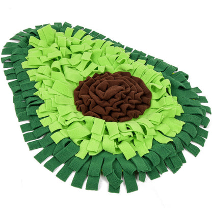 Dog Sniffing Mat Dog Puzzle Toy Pet Snack Feeding Mat Pets Gym From House