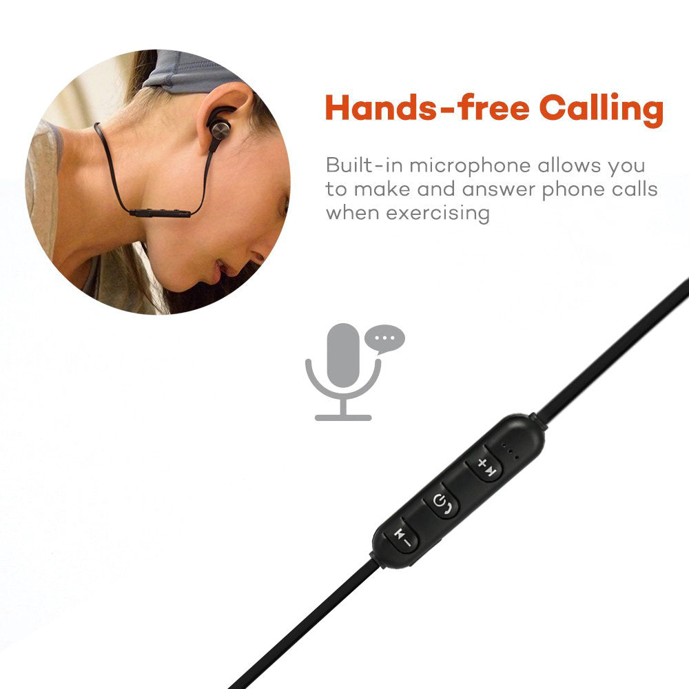 Compatible with Apple , Magnetic Handsfree Mobile Phone Bluetooth Electronics Gym From House