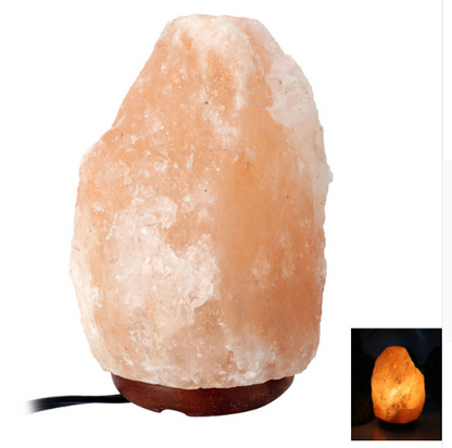 Crystal salt lamp socket lamp creative decoration gift rose salt lamp