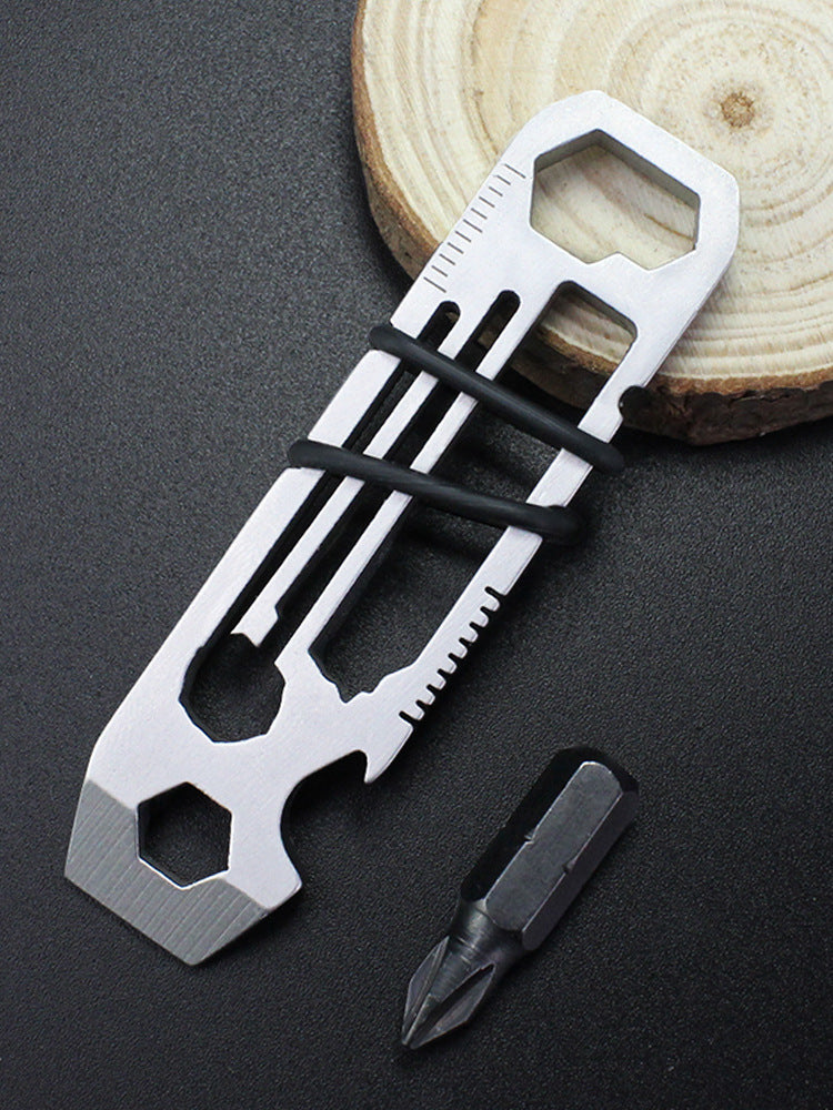 Multi-functional screwdriver bottle opener 6-foot wrench