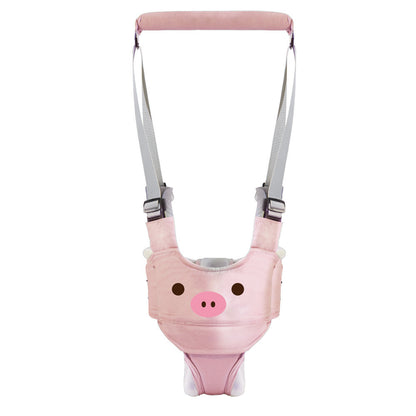 Baby Walking Harness Belt Baby Walker Stuff Walking Bag Kids dealsniper-net BX38 Pink