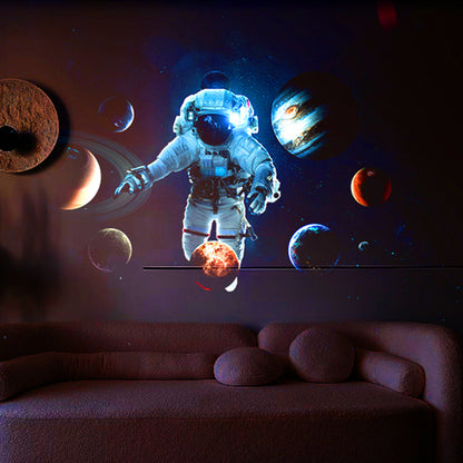 Rechargeable Galaxy Projector Lights 6in1 LED Planetarium Gadgets Gym From House