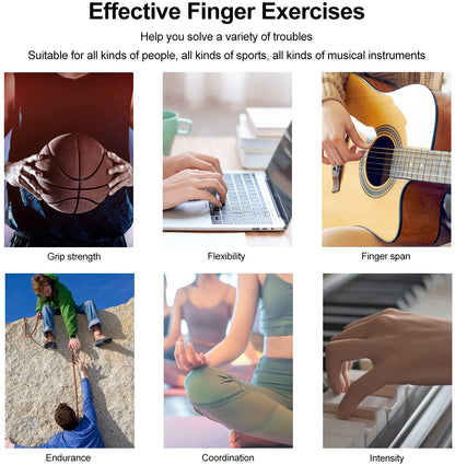 Silicone Grip Device Finger Exercise Stretcher Arthritis Hand Grip Trainer Sports DealSniper.net