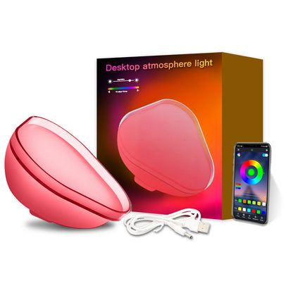 16 Colors Smart WiFi APP Control Night Light Bluetooth Desk Lamp Home Decor Gym From House Bluetooth desktop USB