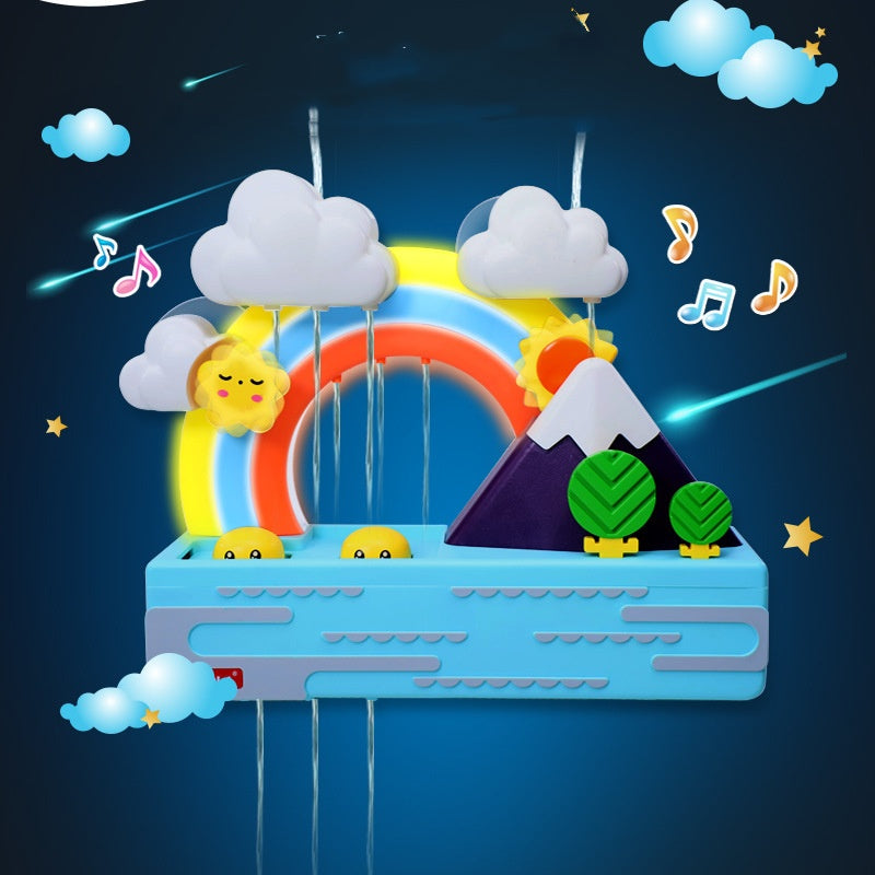 Children's Rainbow Little Duck Water Toys Kids DealSniper.net
