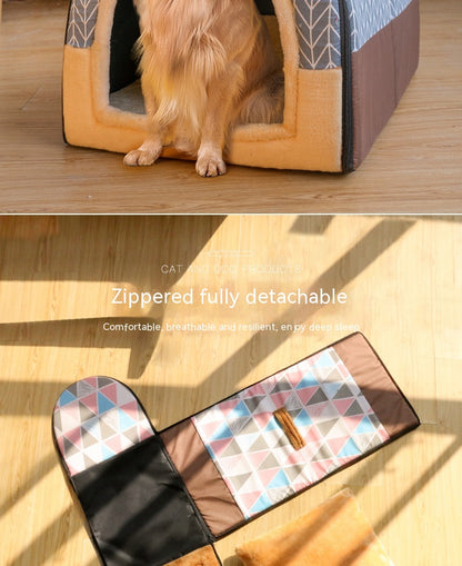 Large Dog House Type Pets Can Be Dismantled And Washed Pets DealSniper.net