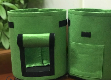 Breathable Potato Tomato Vegetable Plant Growth Bag Garden dealsniper-net Green Large