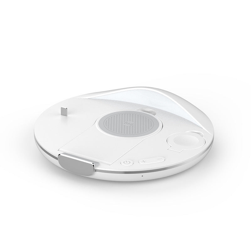 Folding Three-in-one Wireless Charger Vertical Desktop Phone Holder Electronics DealSniper.net