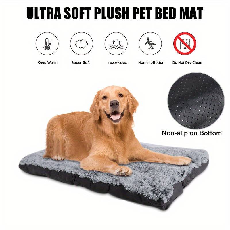 Pet Dog Bed Long Plush Cozy Warm Sleeping Beds Pets DealSniper.net