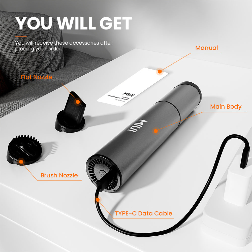 MIUI Handheld Cordless Vacuum Cleaner