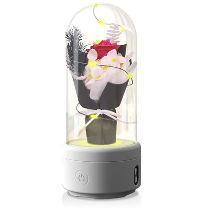 Creative 2 In 1 Bouquet LED Light And Bluetooth-compatible Speaker